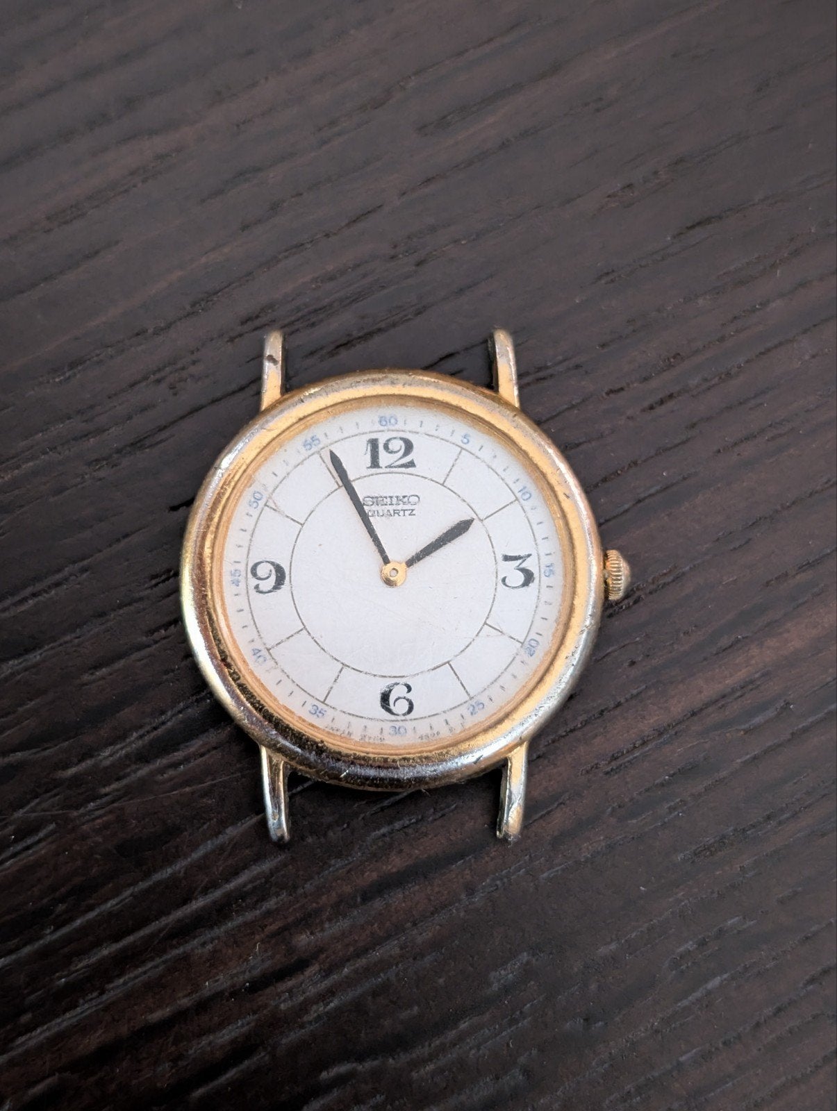 Vintage Seiko Quartz Japan horloge model 2Y00-0C10, Handtassen en Accessoires, Horloges | Antiek, Ophalen of Verzenden, Polshorloge