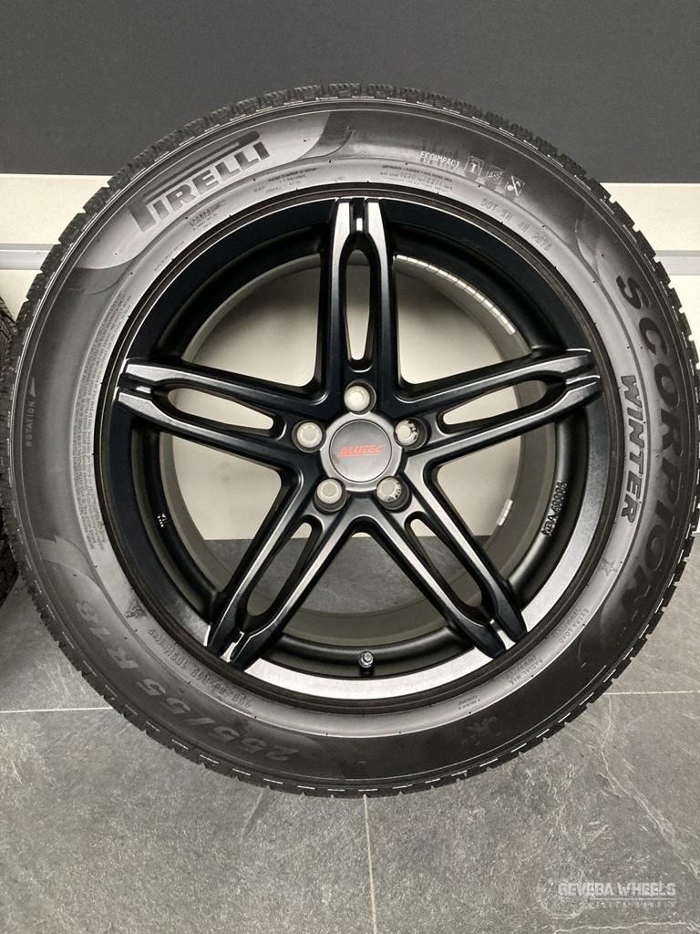 18” Porsche Macan sport velgen + winterbanden 5x112 breedset, Pneus et Jantes, Pneus hiver, Véhicule de tourisme, -
