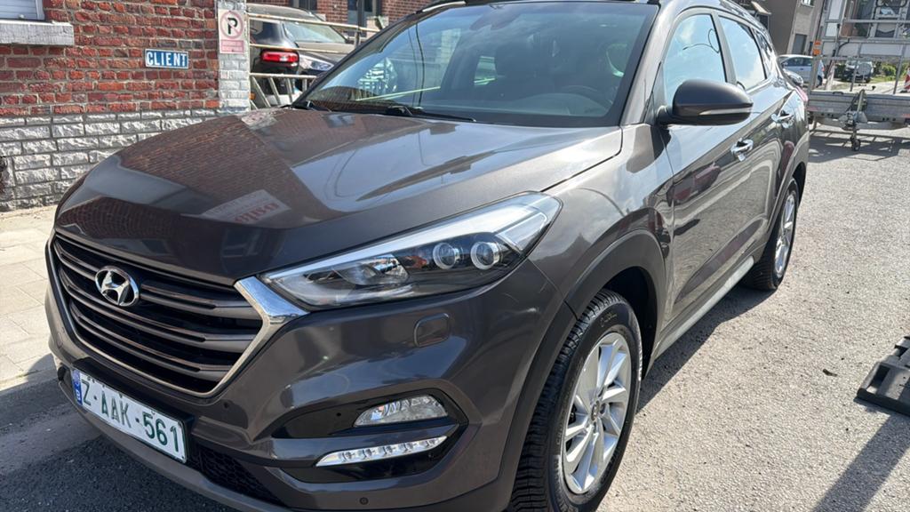 Hyundai tucson 2.0 turbo diesel, Auto's, Hyundai, Particulier, Tucson, Automatische klimaatregeling, Diesel, Euro 6, SUV of Terreinwagen