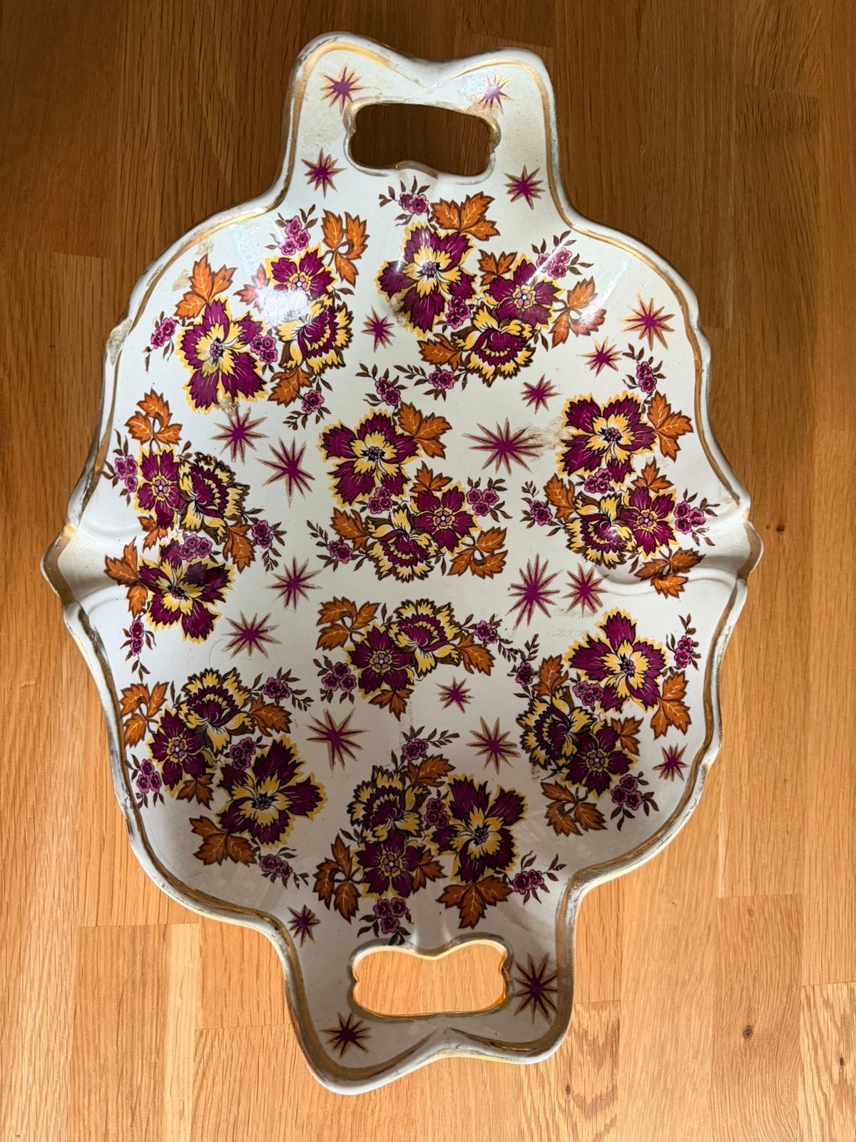 Prachtige vintage Boch Frères Keramis – Fleurs de Saxe, Enlèvement, Comme neuf, Balance