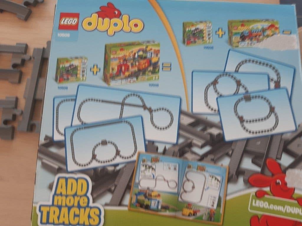 Lego duplo 10506 extra treinsporen, Kinderen en Baby's, Ophalen, Compleet, Zo goed als nieuw, Duplo