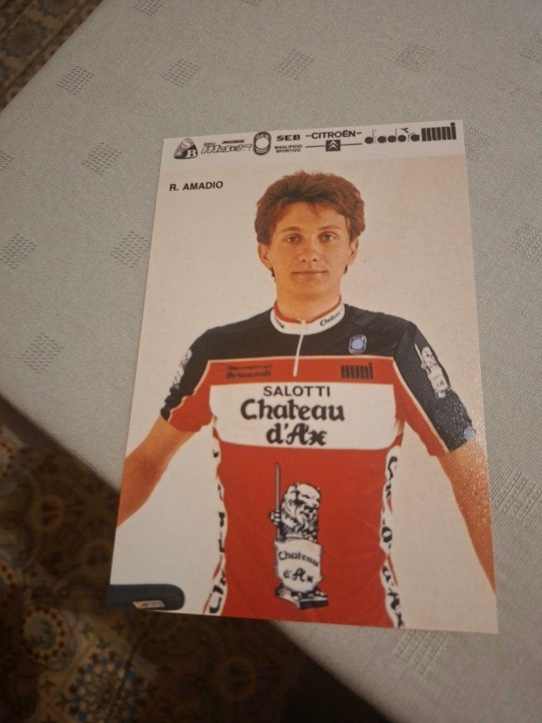 Foto(Repro) Roberto Amadio / Château d'Ax, Ophalen of Verzenden, Poster, Plaatje of Sticker