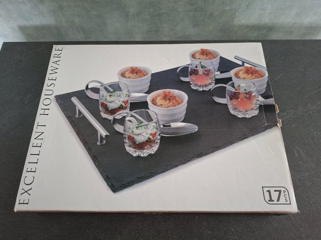 17-delig hapjes tapjes, Huis en Inrichting, Keuken | Keukenbenodigdheden, Ophalen, Nieuw, Overige merken