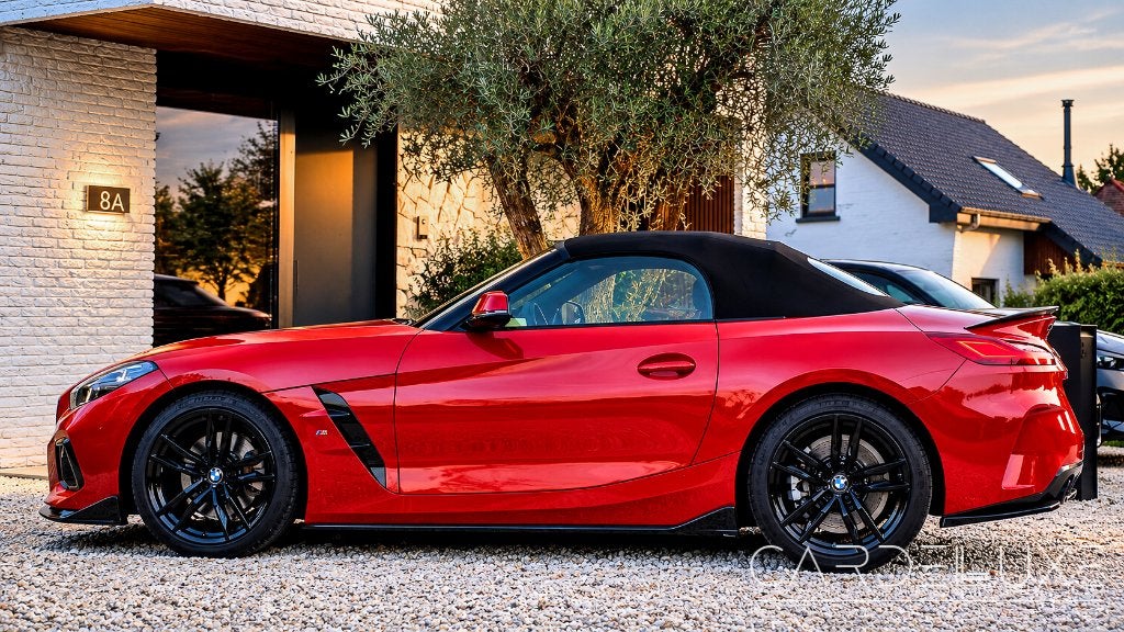 BMW Z4 / 2.0i SANFRANCISCO RED M PACK +SPOILER  PACK!!!, Auto's, Automaat, Dealer onderhouden, 4 cilinders, Cabriolet