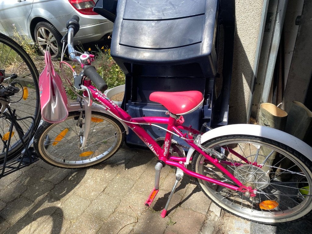 BTWIN Kinderfiets met stuurtasje, Enlèvement, Utilisé, 16 à 20 pouces