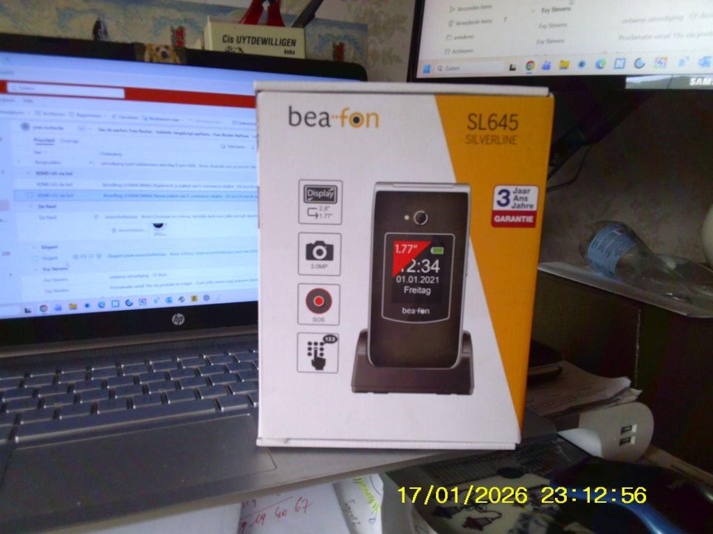 téléphone Beafon, Neuf, 3 à 6 mégapixels, À clapet, Enlèvement