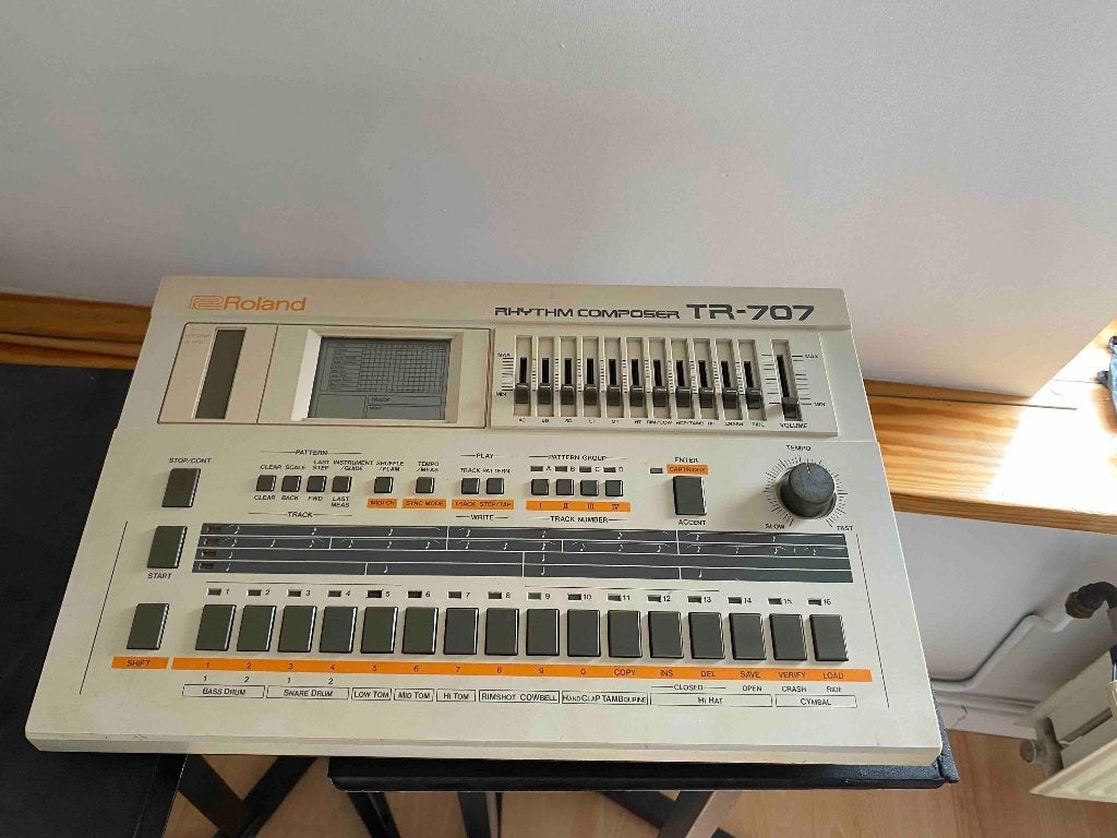 Roland TR-707, Musique & Instruments, Enlèvement, Utilisé