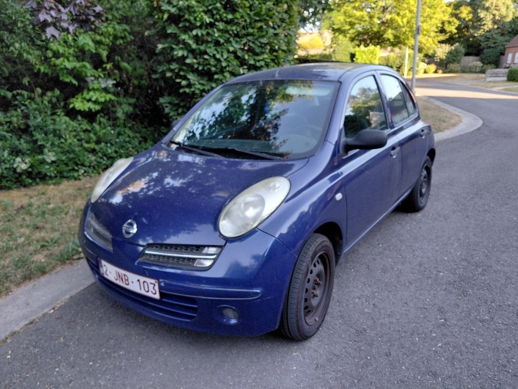 Nissan micra k12 1.5 dci, Auto's, Stof, Blauw, Micra, Particulier