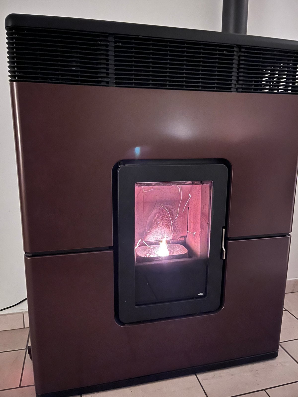 Poêle à granulés MCZ Philo Comfort Air, Maison & Meubles, Enlèvement, Comme neuf, Poêle à granulés