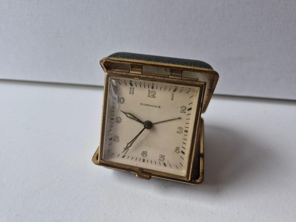Reisklokje jaren '50, Antiek en Kunst, Ophalen of Verzenden