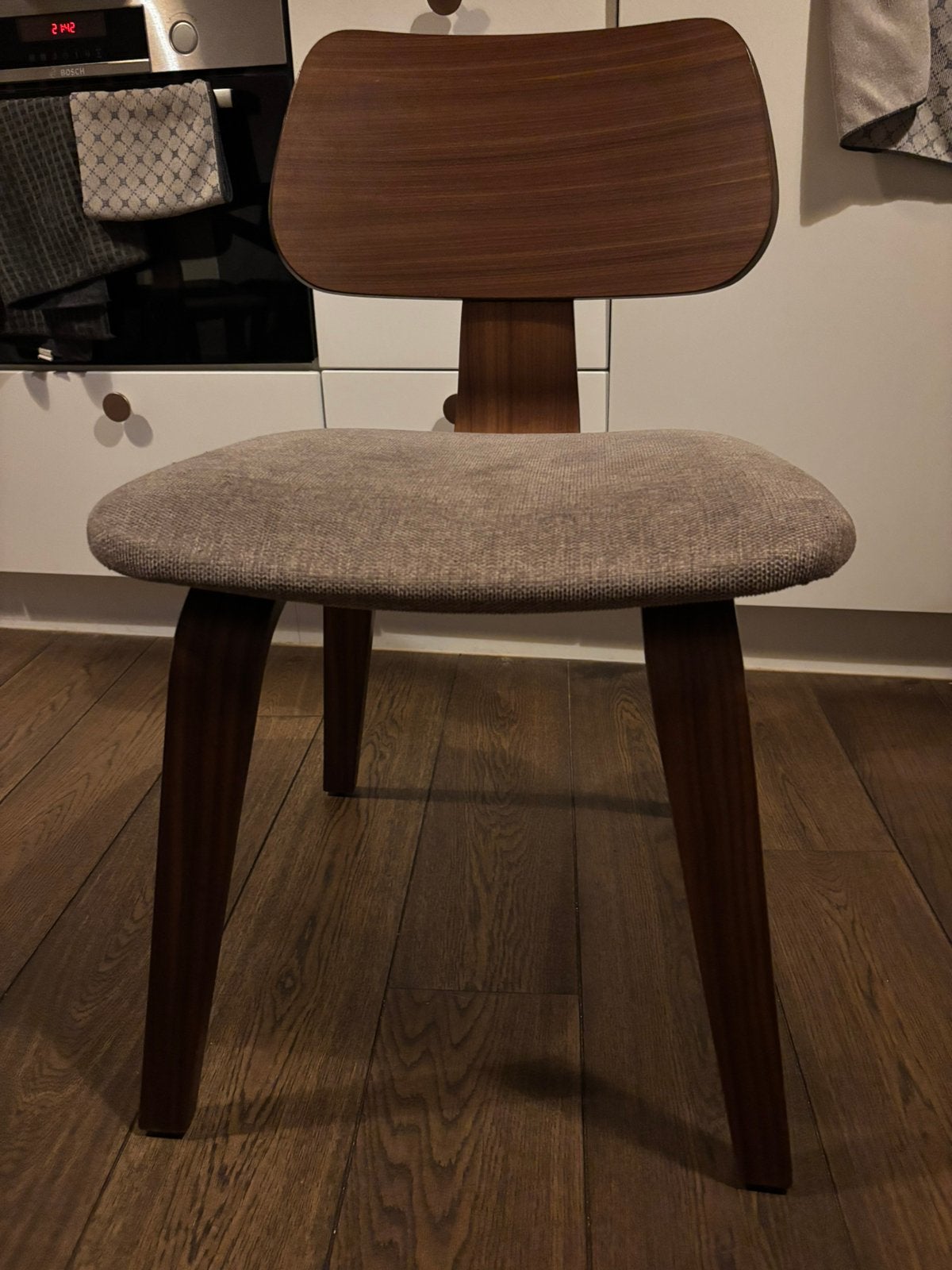Eettafel + 7 stoelen, Maison & Meubles, Tables | Tables à manger, Utilisé, 100 à 150 cm, 150 à 200 cm, Cinq personnes ou plus