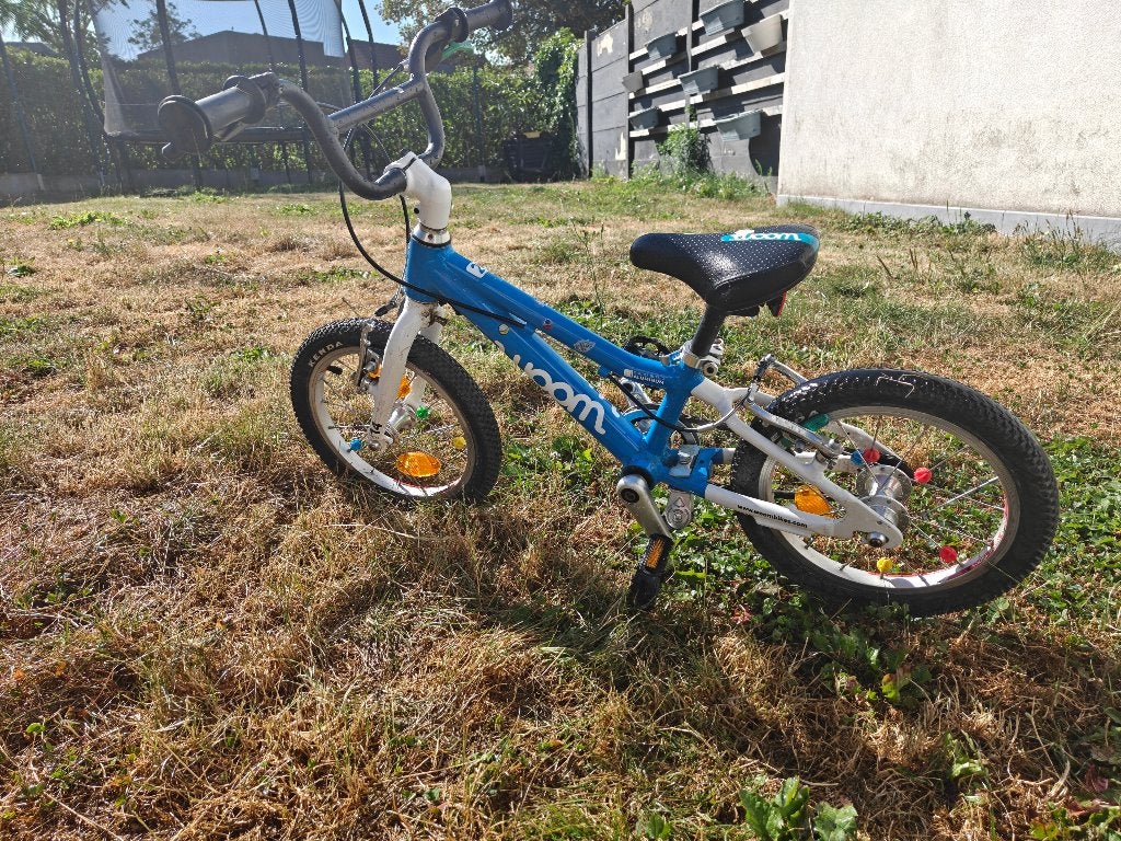Woom 2 kinderfiets, Ophalen, Gebruikt, Velgrem, Minder dan 16 inch