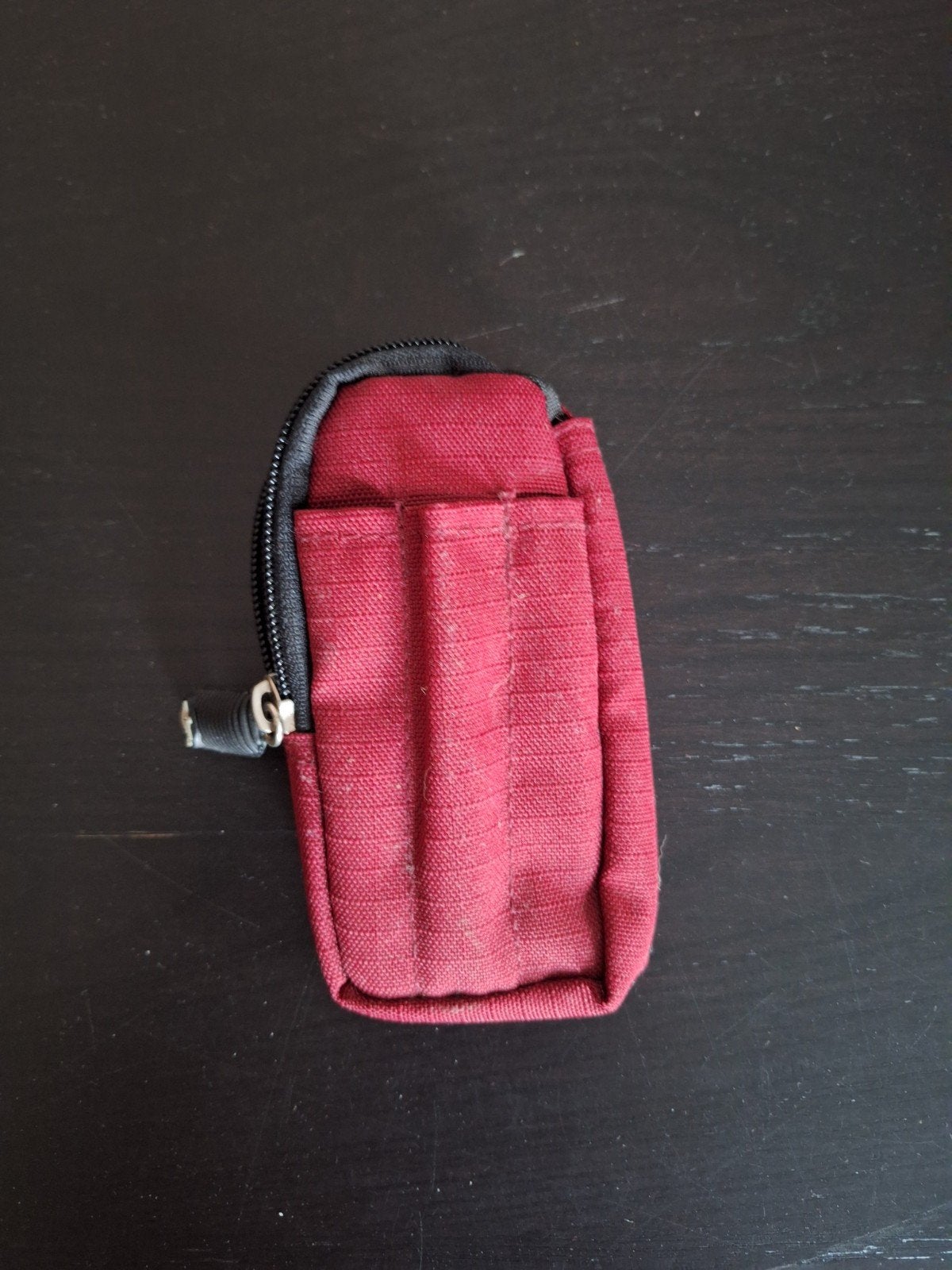 Pochette Tactique Randonnée / Ceinture Toile Rouge Bordeaux, Ophalen of Verzenden, Rood