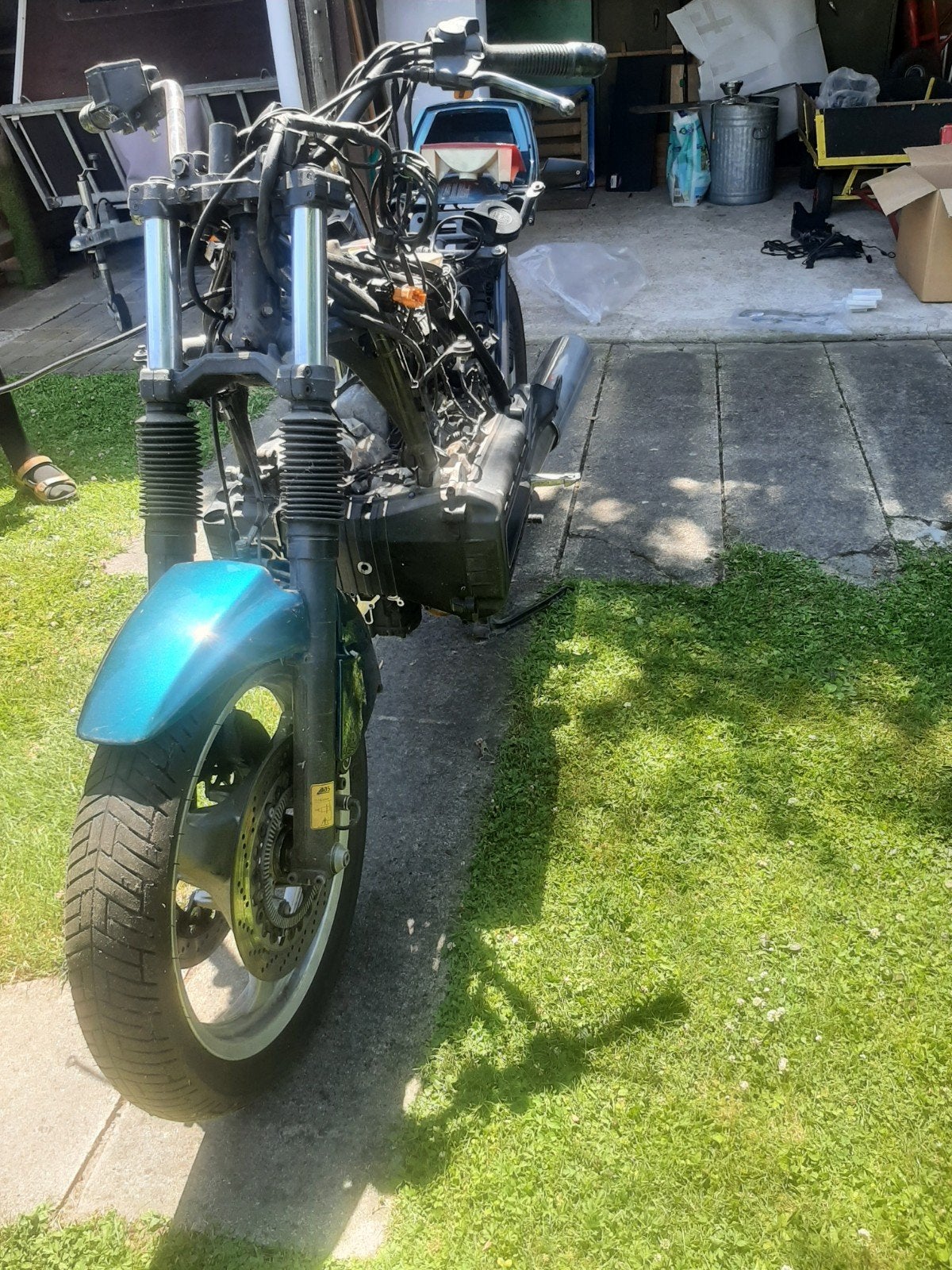 BMW K1100LT  met onderdelen + contactsleutel- bieden, Motoren, Motoren | BMW, Particulier