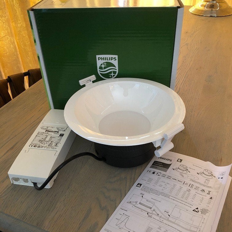Philips professionele INBOUWSPOT DN140B Downlight 3000K SPOT, Kunststof, Nieuw, Ophalen of Verzenden, LED