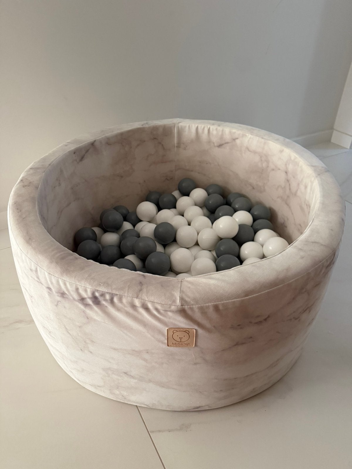 Design ballenbad Misioo marmer met ballen, Kinderen en Baby's, Ophalen, Gebruikt, Overige typen