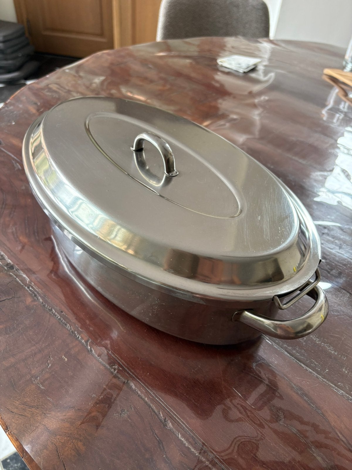 Stoom kook pot inox, Ophalen of Verzenden, Zo goed als nieuw, Inox