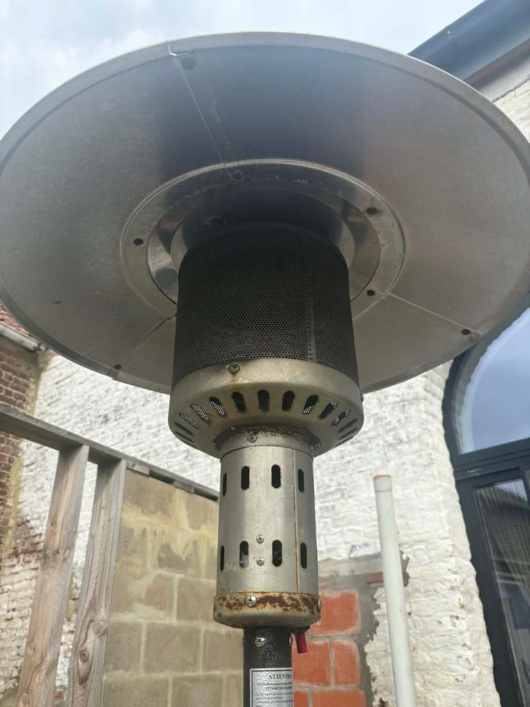 Chauffe terrasse au gaz, Enlèvement, Utilisé, Gaz, Sol