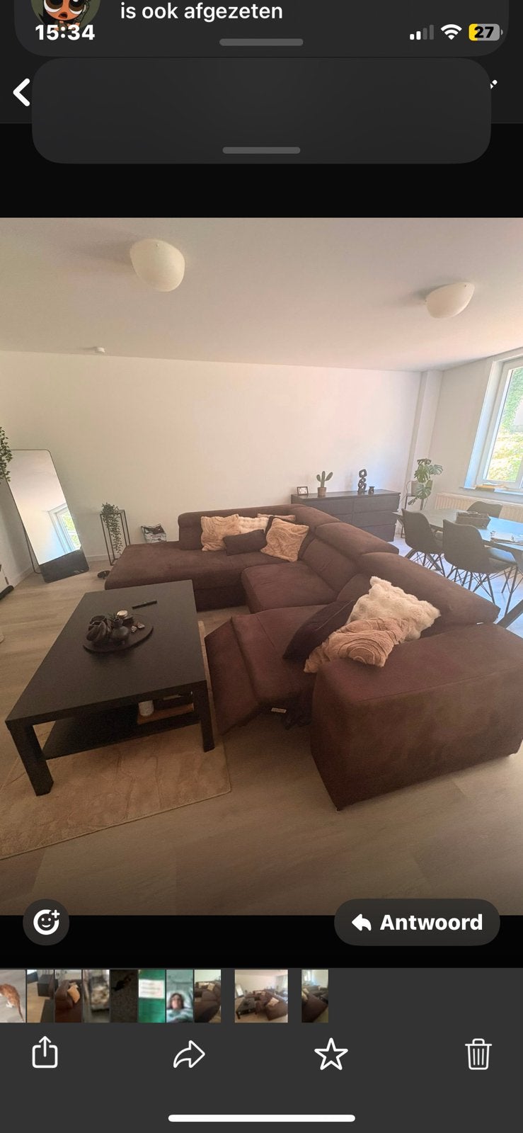Grote hoeksalon, Huis en Inrichting, Ophalen, Zo goed als nieuw