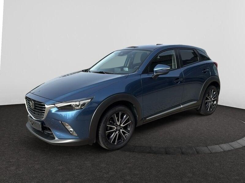 Mazda CX-3 SKYACTIV-G Pure Edition, Auto's, Voorwielaandrijving, Gebruikt, 4 cilinders, Blauw