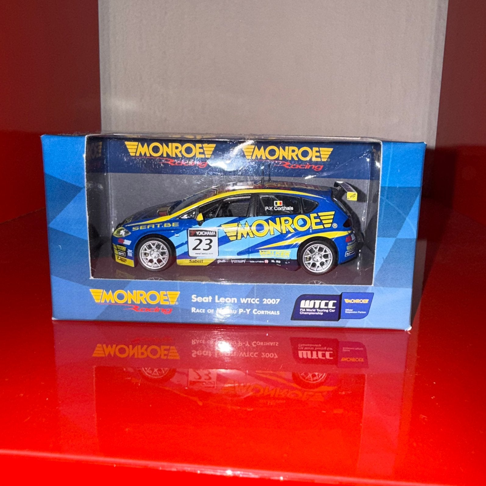 SCX Seat Leon WTCC Corthals, Ophalen of Verzenden, Zo goed als nieuw