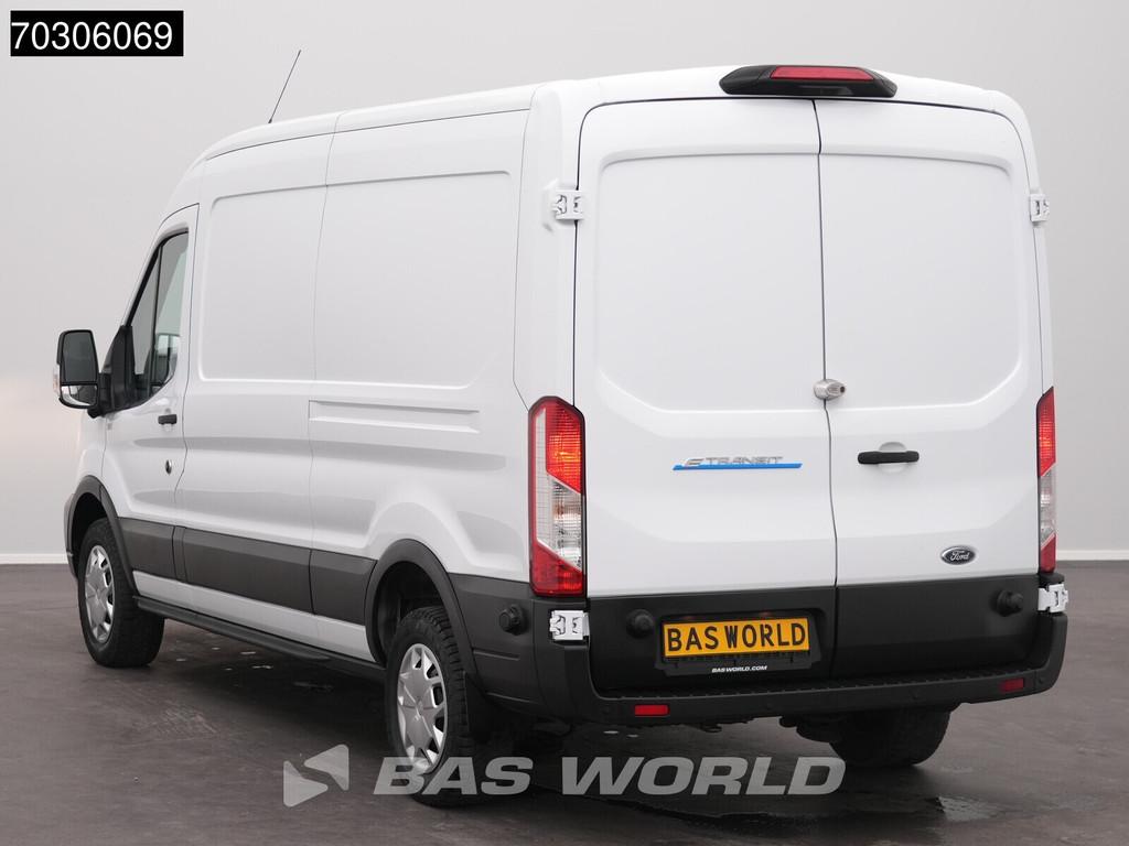 Ford e-Transit 184pk L3H2 L3 Elektrisch 68kWh 317km WLTP Nav, Auto's, Automaat, Stof, Gebruikt, 135 kW