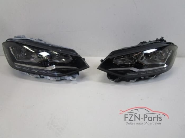 VW Golf Sportsvan Facelift Halogeen H7 Koplamp Set, Auto-onderdelen, Ophalen of Verzenden, Gebruikt
