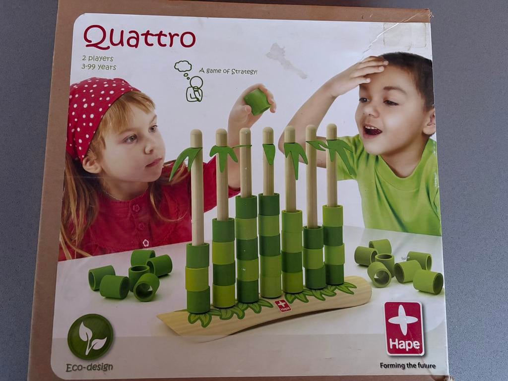 Vier op een rij Quattro, Ophalen of Verzenden, Zo goed als nieuw