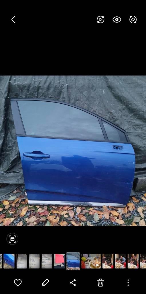Porte clio5, Avant, Porte