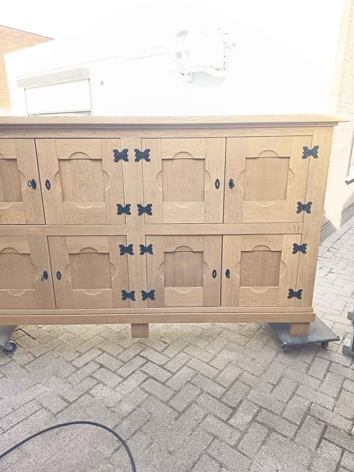 eiken kast, Ophalen