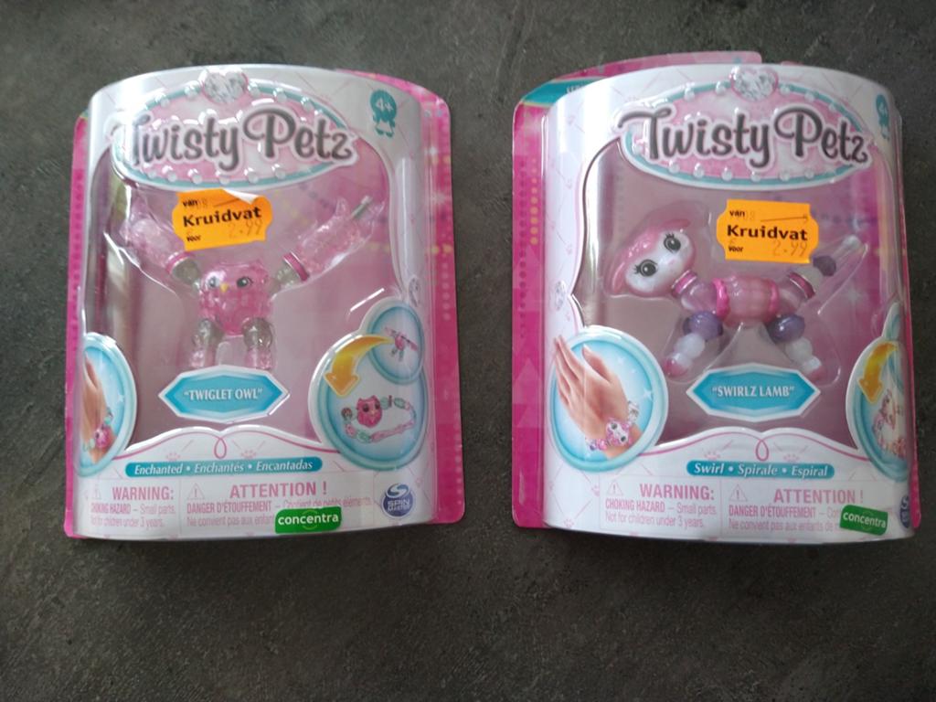 Twisty Petz  -nieuw -€2/stuk, Handtassen en Accessoires, Toilettassen, Ophalen, Nieuw, Meisje