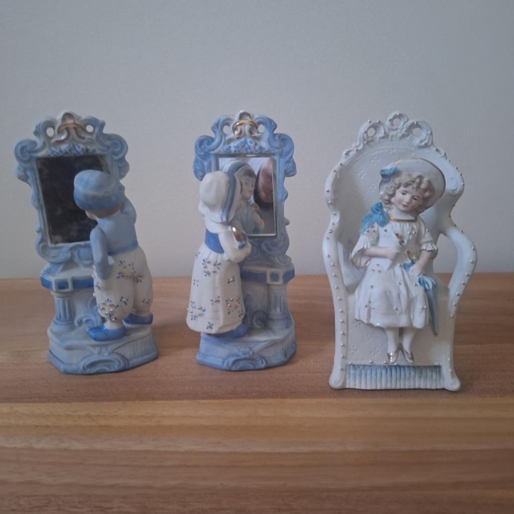 Antieke beeldjes (3stuks), Antiek en Kunst, Ophalen