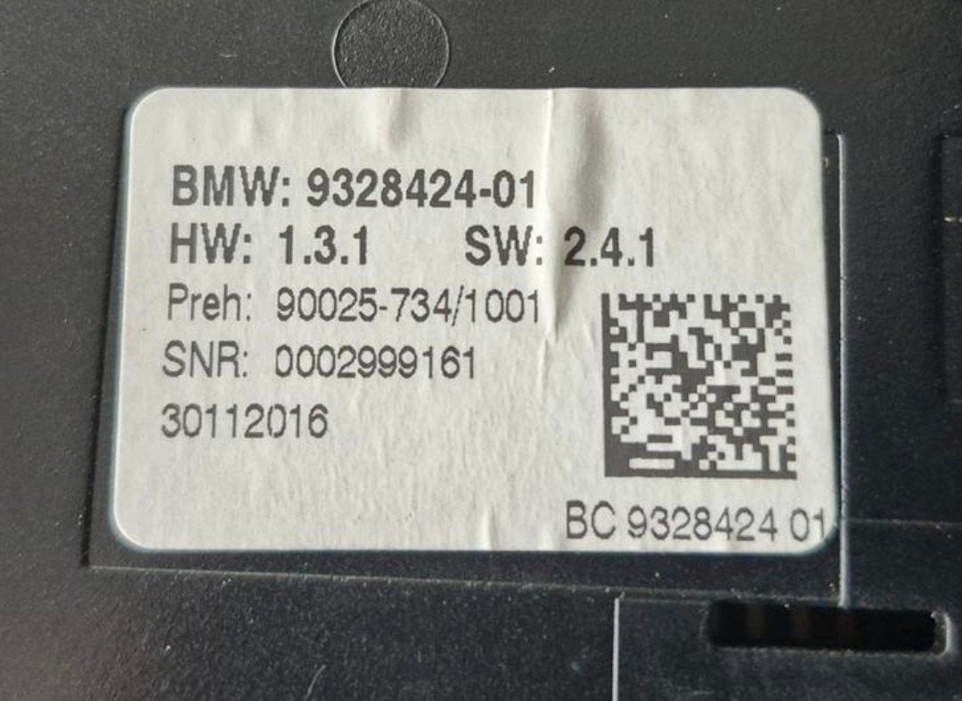 Bmw f01 f10 F11 F07 gt  Radio panel control climatisation, Enlèvement, BMW