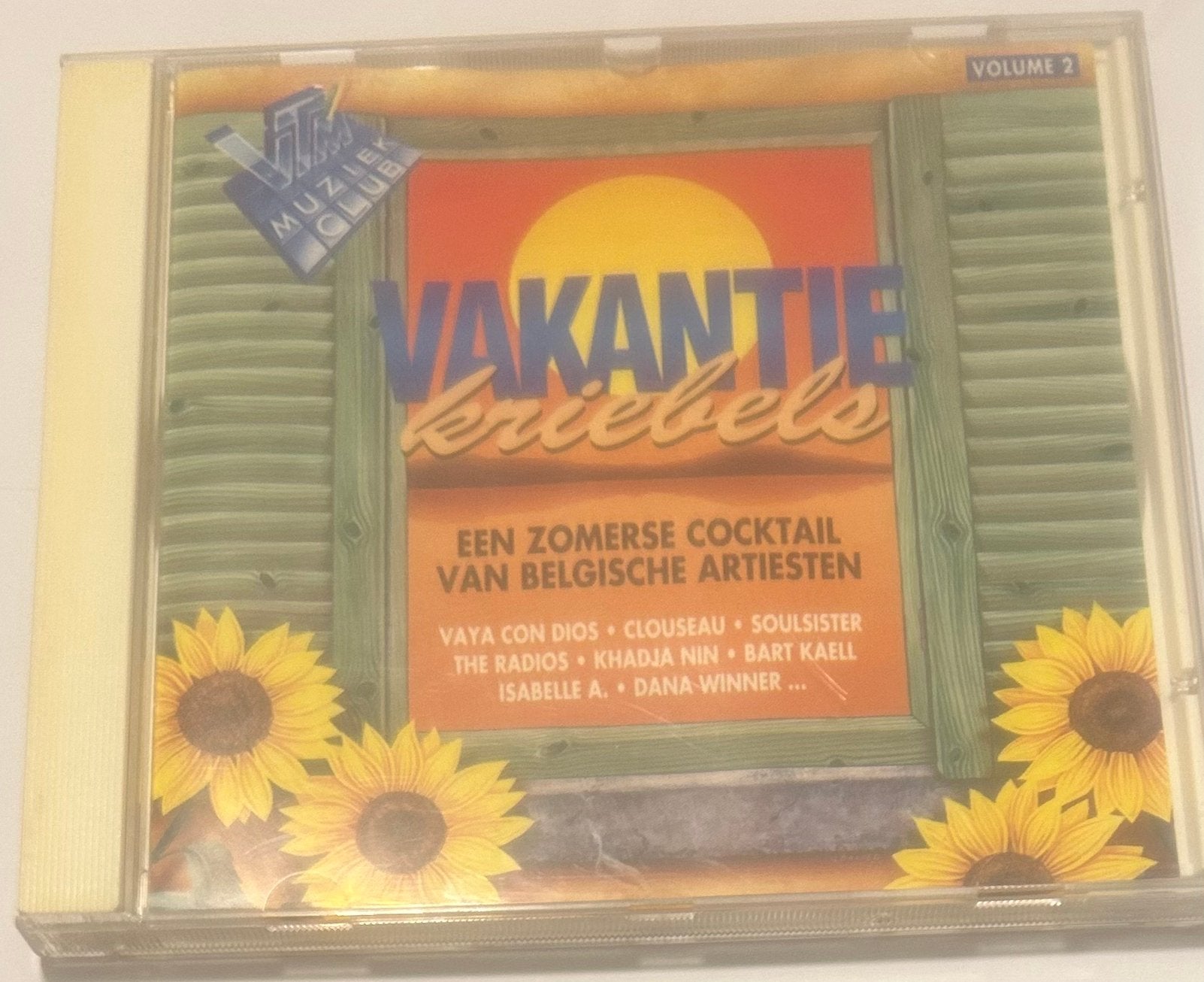 Cd VTM Vakantiekriebels, Cd's en Dvd's, Ophalen of Verzenden, Gebruikt, Pop, Verzamelalbum