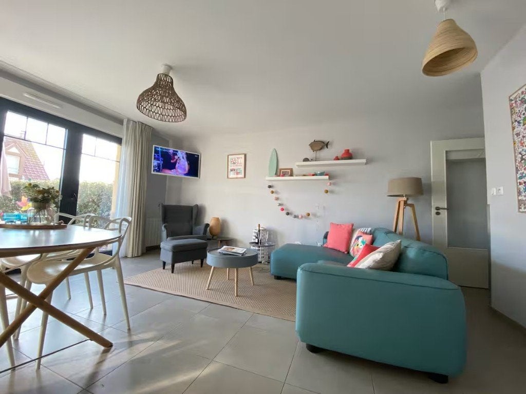 Ambleteuse: appartement met tuin op 100 m van het strand, Immo, Dorp, 65 m², Frankrijk, 2 kamers