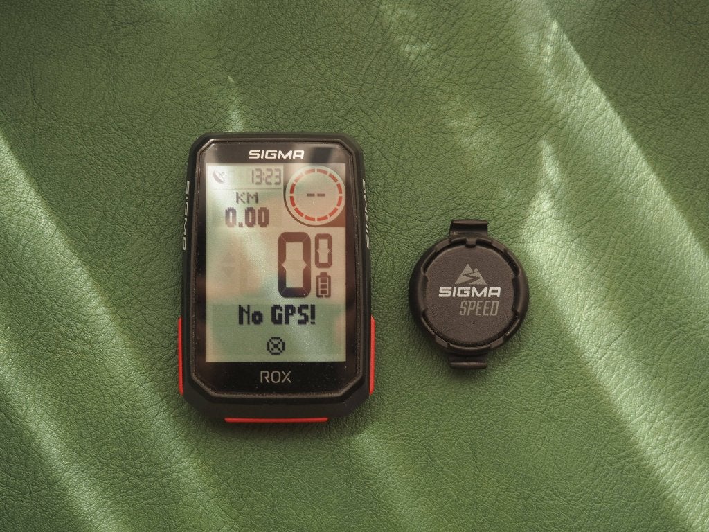 SIGMA ROX 4.0 sportieve GPS fietscomputer, Ophalen of Verzenden, Draadloos, Zo goed als nieuw