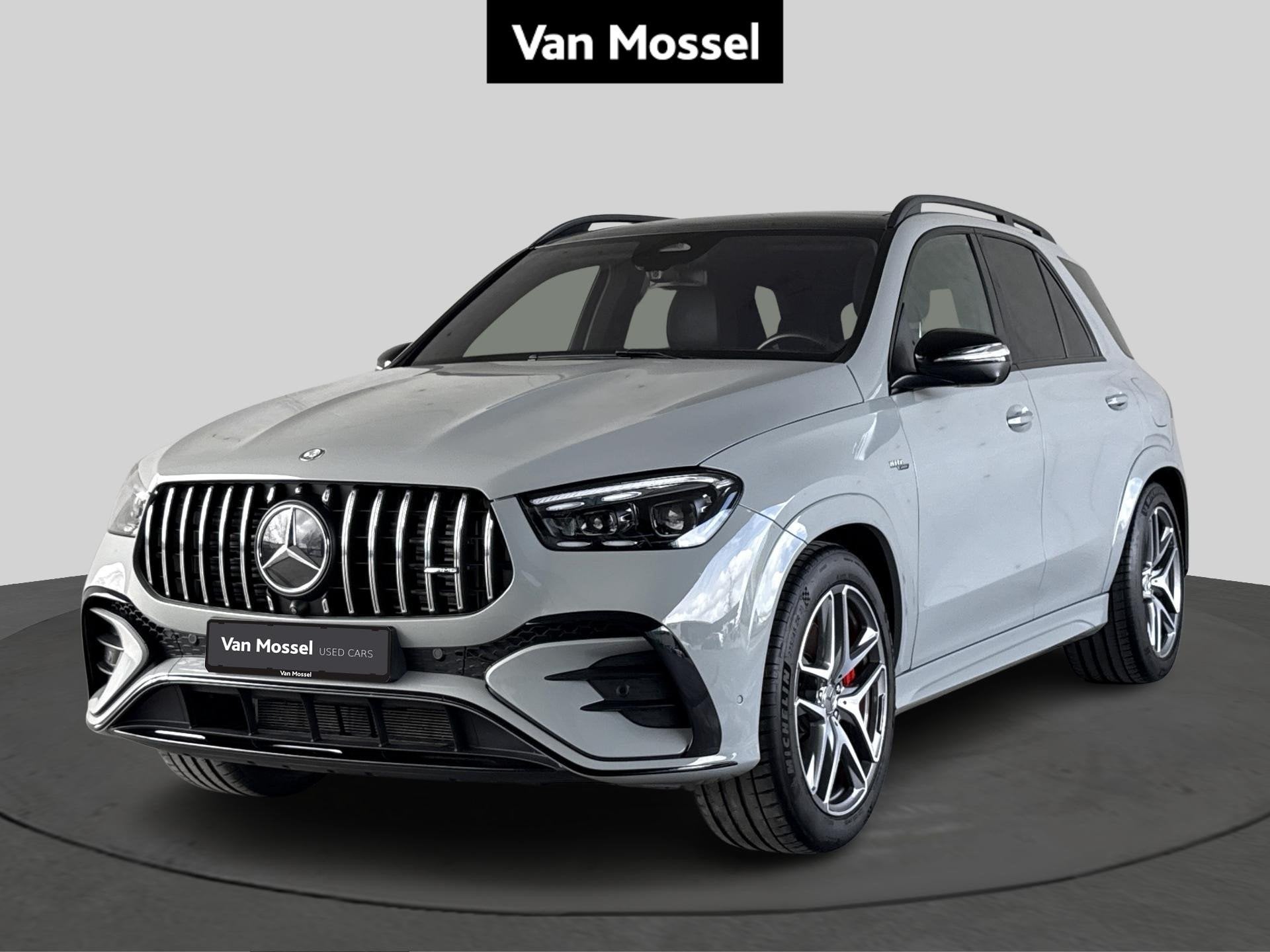 Mercedes-Benz GLE 53 AMG HYBRID + 30 gr+ PANO DAK + TREKHAAK, Auto's, Automaat, Dealer onderhouden, Stof, Gebruikt