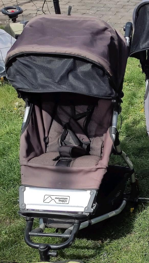 all-terrain Mountain Buggy - Urban Jungle - bruin, Ophalen, Gebruikt, Overige merken, Verstelbare rugleuning