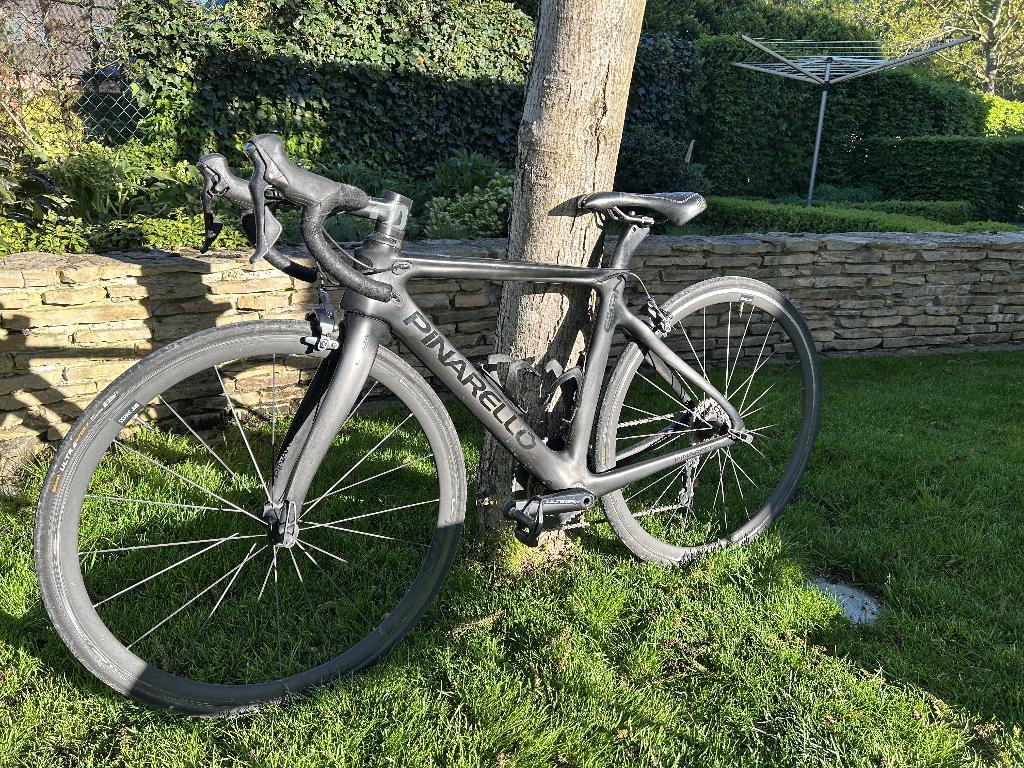 Pinarello Damesracefiets klein, Fietsen en Brommers, Fietsen | Dames | Sportfietsen en Toerfietsen, Gebruikt, Velgrem, Overige maten