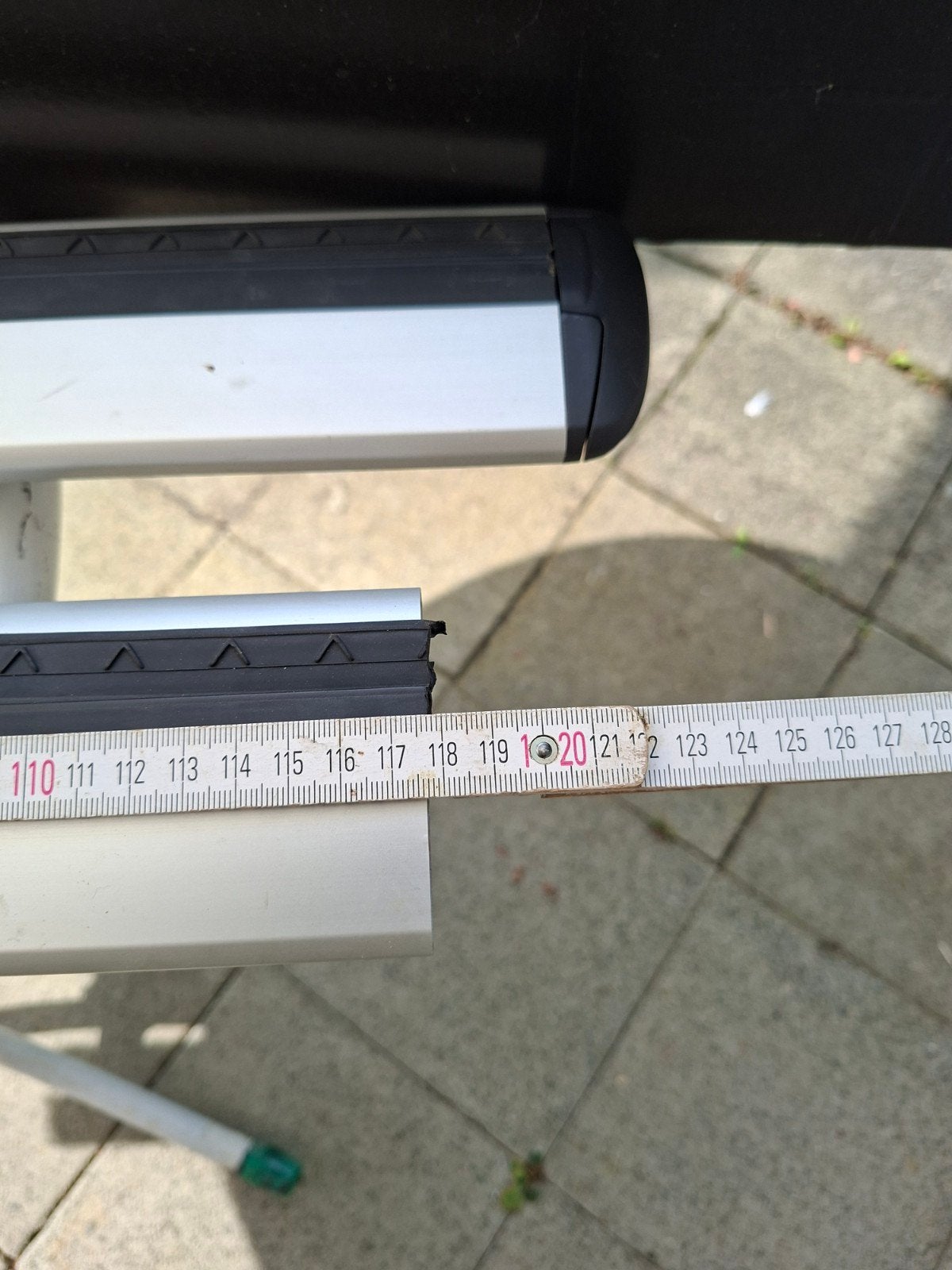 Dakdragers - set ontbreekt de adaptervoet, Auto diversen, Ophalen, Zo goed als nieuw