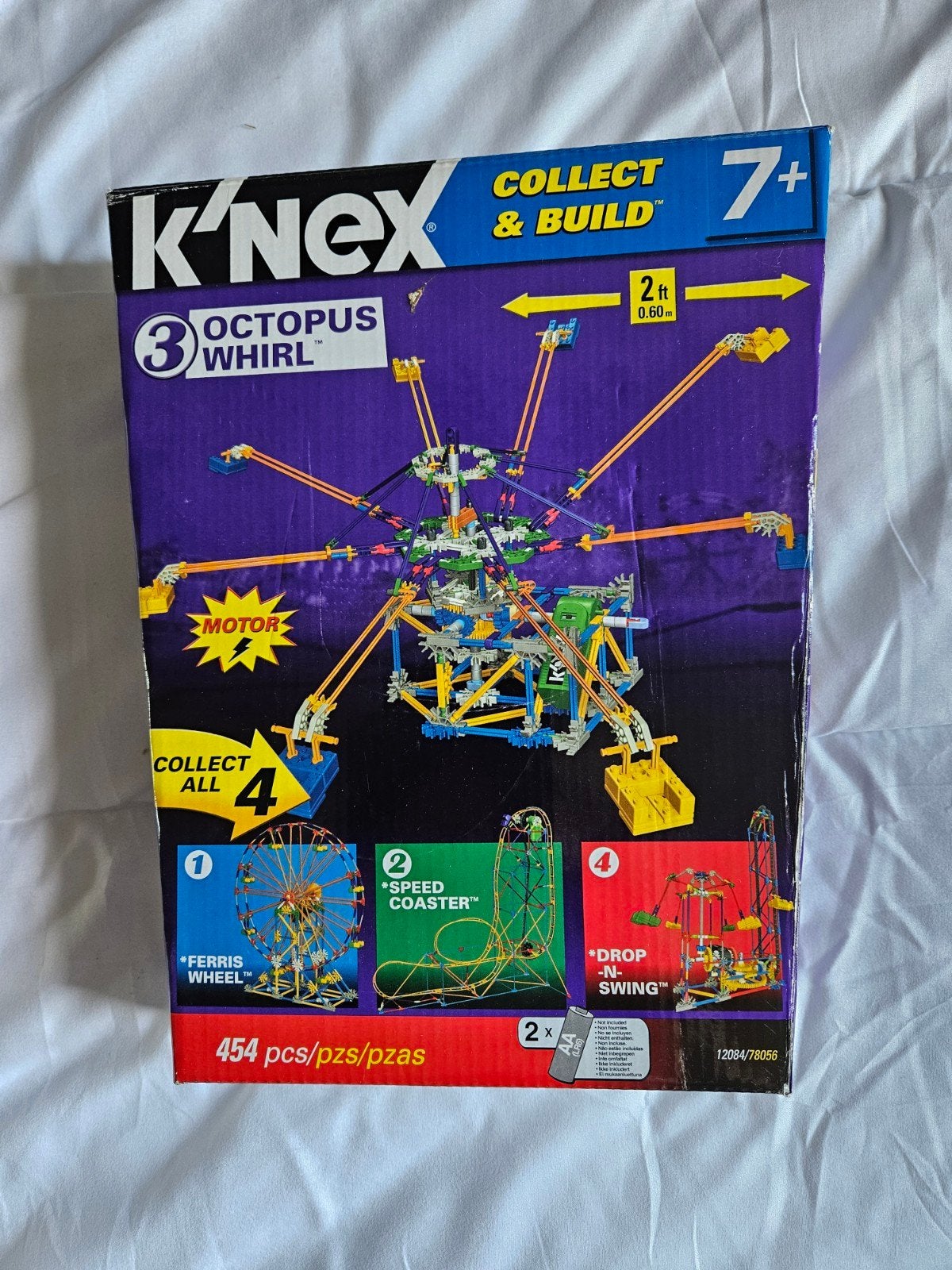 Knex bouwdoos, Octopus Whirl, 454 stukjes, Kinderen en Baby's, Ophalen, Zo goed als nieuw