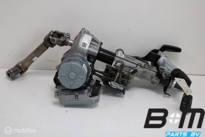 Stuuras + contactslot en sleutels Skoda Fabia 3 6C1423510BE, Gebruikt