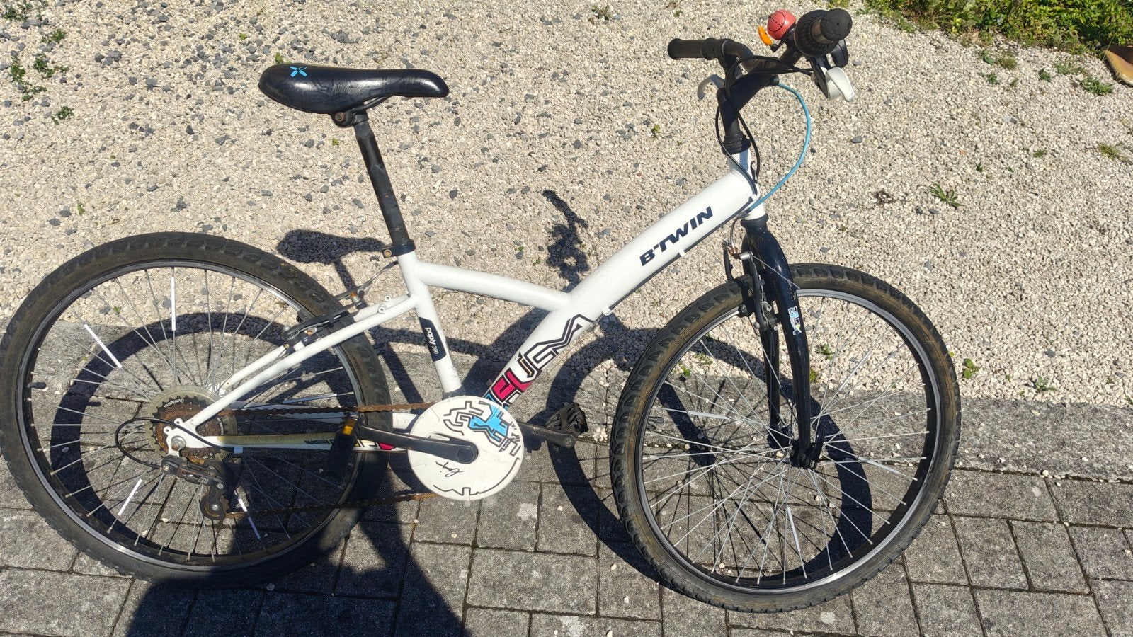Btwin b'twin poply 300, Fietsen en Brommers, Ophalen, 20 inch of meer, Gebruikt, Velgrem