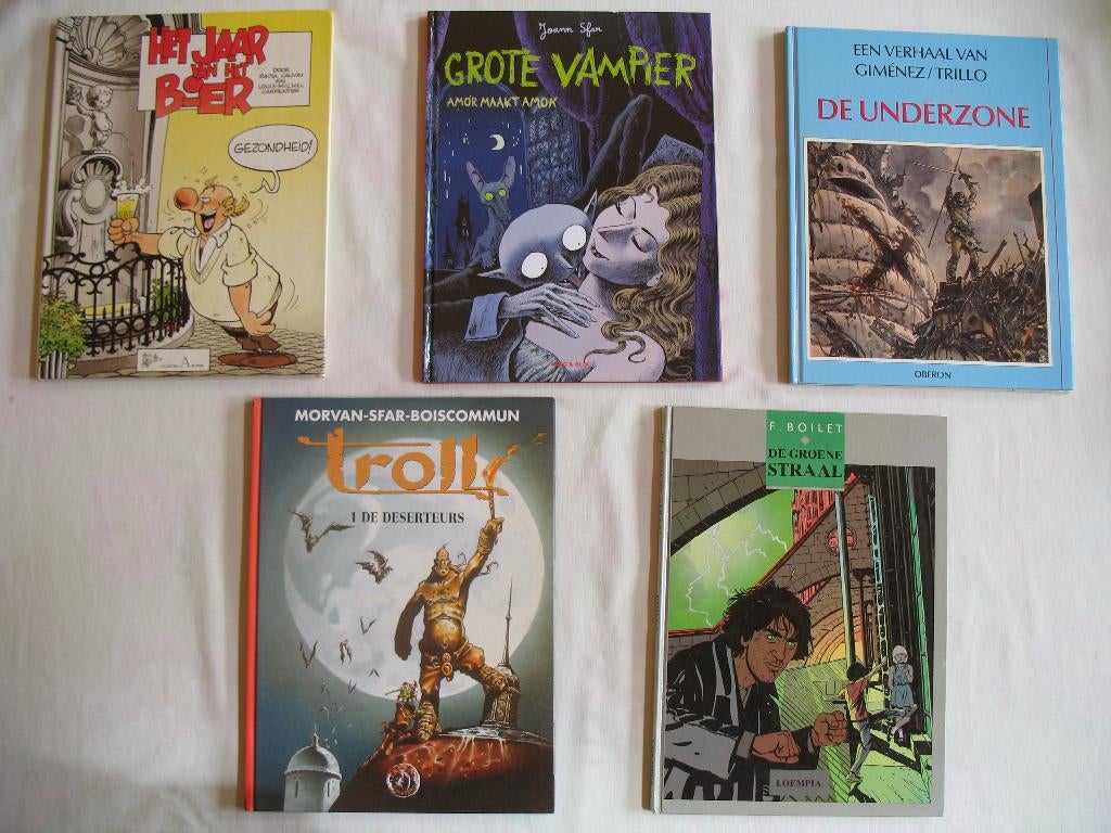 Hardcovers, 10 stuks, 1ste druk, Meerdere stripboeken, Ophalen of Verzenden, Zo goed als nieuw
