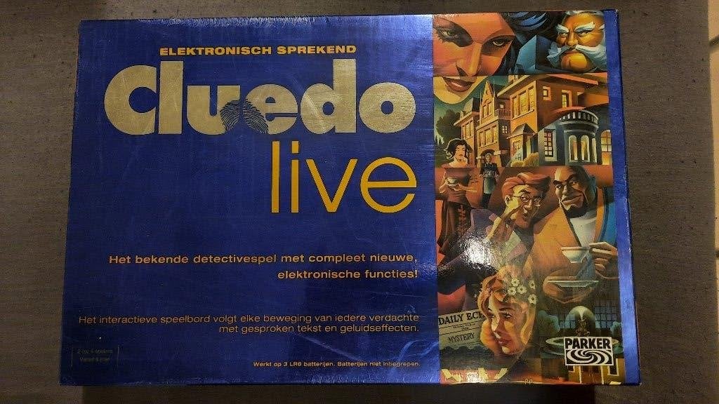 Cluedo live gezelschasspel elektronisch, Trois ou quatre joueurs, Enlèvement ou Envoi, Comme neuf