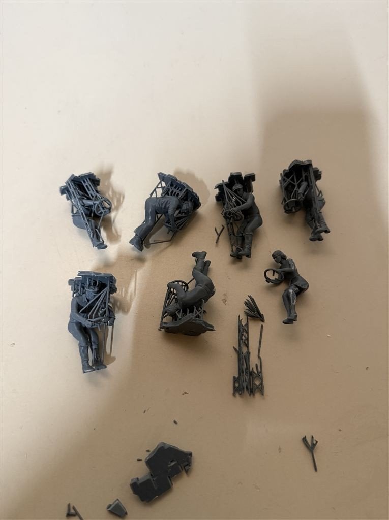 Volledige set burgerchauffeurs WO2 1/35e resin printed, Collections, Jouets miniatures, Enlèvement ou Envoi, Neuf