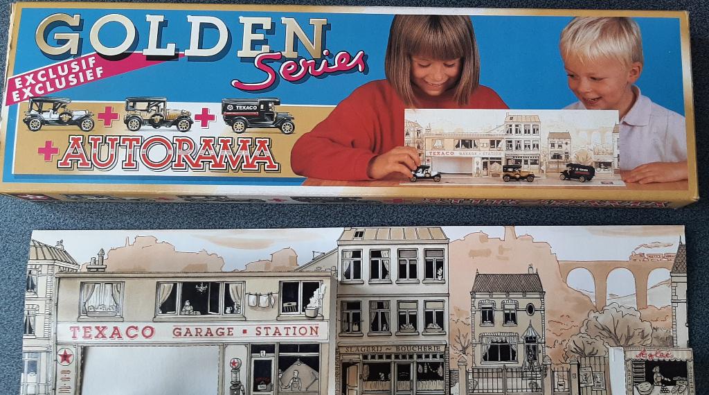 Golden SeriesTEXACO Autorama Diorama, Hobby en Vrije tijd, Ophalen of Verzenden, Zo goed als nieuw, Auto