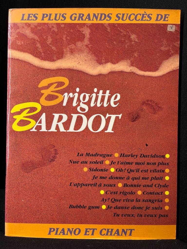 BRIGITTE BARDOT pour piano et chant 2001, Boeken, Muziek, Diverse auteurs, Ophalen of Verzenden, Zo goed als nieuw, Overige onderwerpen