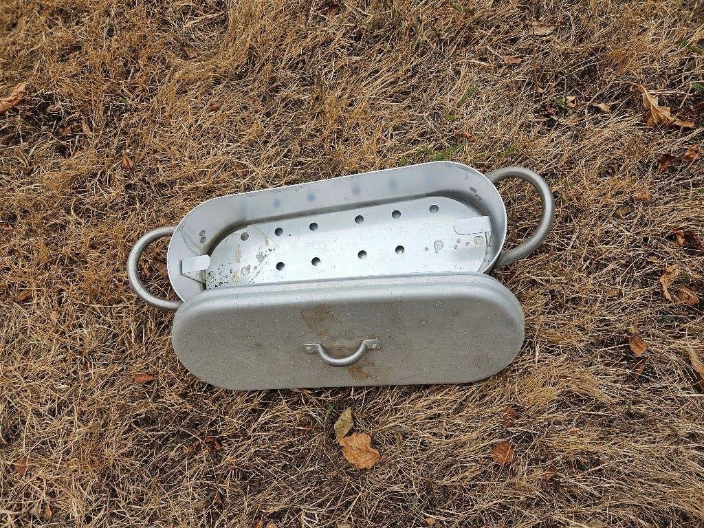 saumonière, Enlèvement, Comme neuf, Aluminium, Casserole