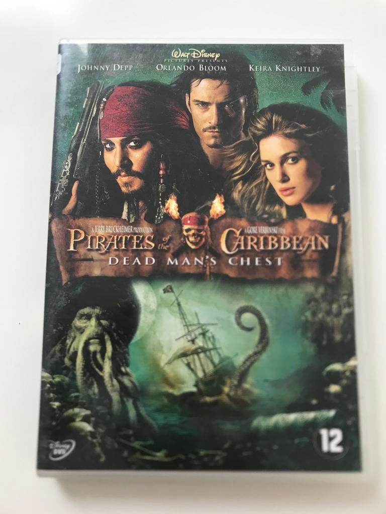 DVD Pirates of the Carribean: Dead Man’s Chest, À partir de 12 ans, Enlèvement ou Envoi, Comme neuf